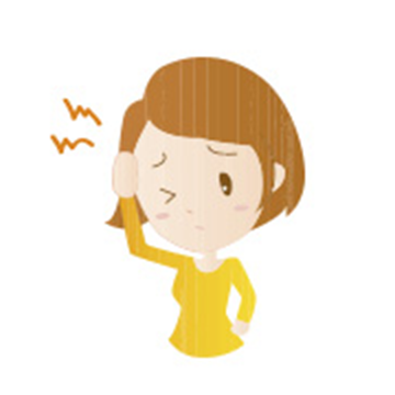 頭や体の歪み